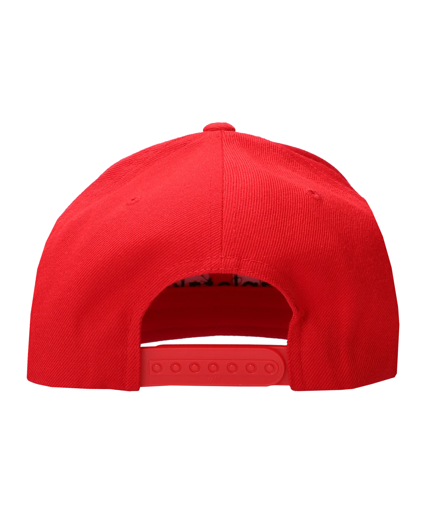 Classic Snapback Cap Rot Schwarz