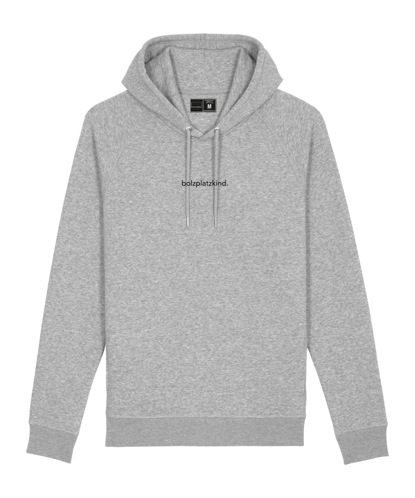 "Friendly" Hoodie grau